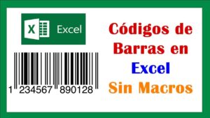Generar Código de Barras en Excel