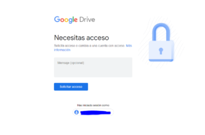 ¡Google Drive se ha negado el acceso!